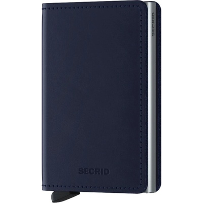Modrá kožená peněženka SECRID slimwallet original SO Navy SECRID