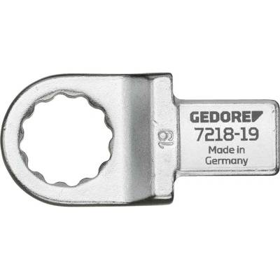 Gedore očkový klíč nástavec 14 x 18 čtyřhran 30 mm 7218-30