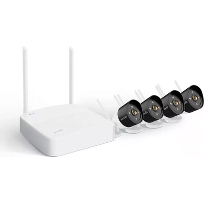 Tenda K4W-3TC 4 Channel Wireless HD Video Security Kit, 802.11b/g/n (K4W-3TC)