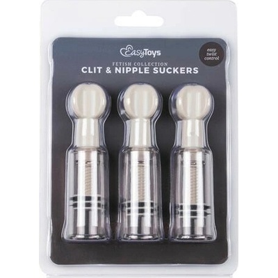 Easytoys Fetish Collection Nipple & Clit Suckers 3pcs