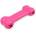 PET NOVA Tpr Гумена костичка за куче, розова - 11см