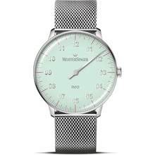 MeisterSinger S-NES929S - Kovový mesh náramok