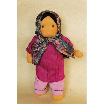 Dolls4Tibet Tibetská hadrová panenka přátelství Samira