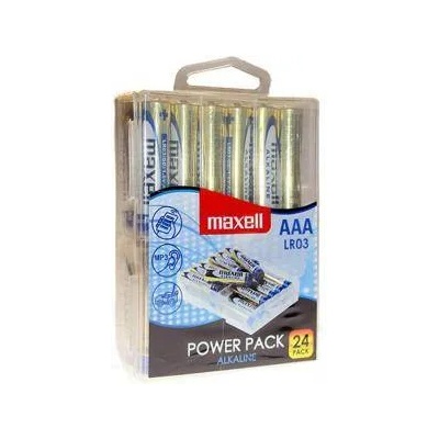 Maxell Алкални батерии maxell lr03 1.5v, aaa, 24 броя блистер, ml-ba-lr03-24pk