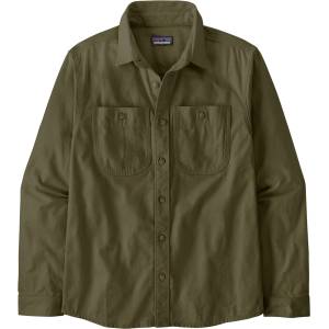 Patagonia Мъжка риза с копчета Patagonia Point Reyes Canvas Shirt - Basin Green - размер XL (033-2806-0115)
