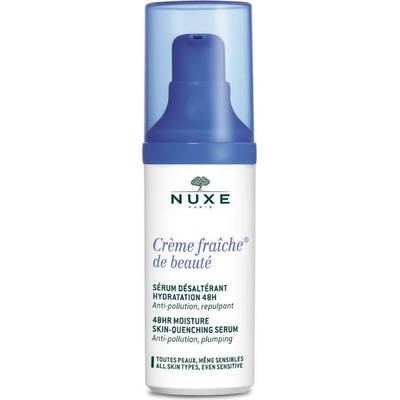 NUXE 48-часов хидратиращ серум с освежаващ ефект за лице и очи , Nuxe Creme Fraiche de Beaute , 30 ml