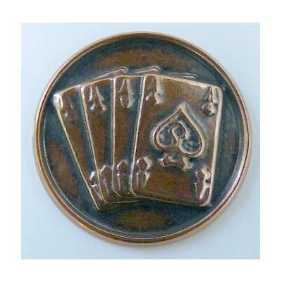 HOLANDSKO Karty MINI emblém A41č.30-bronz