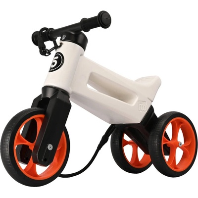FUNNY WHEELS Rider SuperSport 2v1 bílo-oranžové
