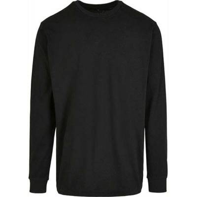 Build Your Brand pánske tričko s dlhým rukávom BY150 black