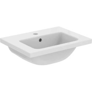 Ideal Standard i. Life S - Мебелна мивка 51x39x18 см, с преливник, отвор за смесител, бяла T459101 (T459101)