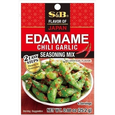 S & B Kořenící směs na fazole Edamame s příchutí chili a česneku 24 g