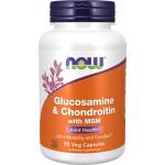 NOW NOW Glucosamine and Chondroitin with MSM, 90 Capsules