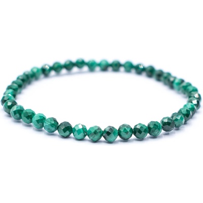 Milujeme Kameny malachit fazetovaný kulička NFK31