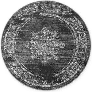 Hanse Home Сив кръгъл килим ø 120 cm Gloria Lydia - Hanse Home (106253-120)