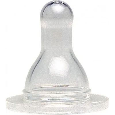 Thermobaby Комплект биберони за пластмасови бутилки Thermobaby - Силиконови, 4+ месеца, 2 броя (2175801)