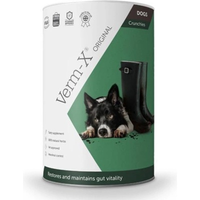 Verm X granule proti črevným parazitom pre psy 100 g