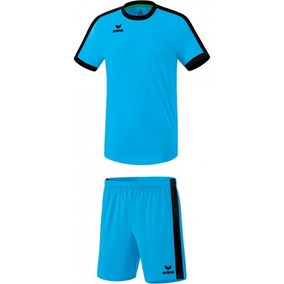 Erima Retro Star set dres + trenky pánský Světle modrá