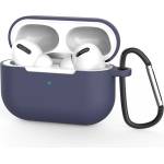 Techsuit Калъф за AirPods Pro 3, гладък ултратънък материал - Techsuit - силиконов калъф - Тъмно Син