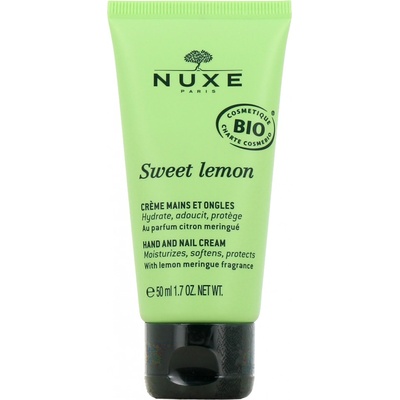 NUXE Sweet lemon BIO Krém na ruce a nehty 50 ml