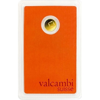 Valcambi zlatý slitek Round Bar 1 g