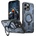 HQWear Hybrid Armor Trendy Case с MagSafe за iPhone 16 Pro - син (Hybrid Armor Trendy color matching MagSafe iPhone 16 Pro navy blue)