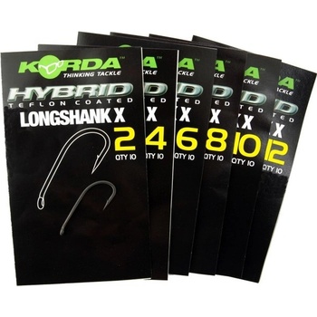 Korda Long Shank X vel.2 10 ks