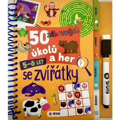 50 zábavných úkolů a her Se zvířátky 5 8 let
