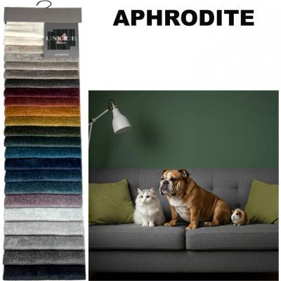 Vzorník velurových látek Aphrodite Pet Proof, 17x19 cm