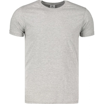 B&C tričko pánske Basic šedé