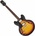 Epiphone ES-335 LH Vintage Sunburst Джаз китара