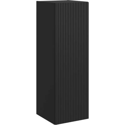 vidaXL Стенно Баня Кабинет Черно 33 x 34, 5 x 100 см (890523)