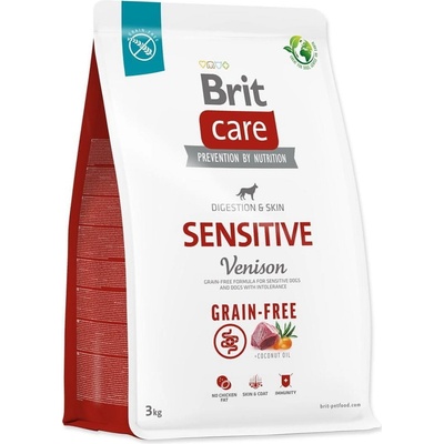 Brit Care Grain-free Sensitive Venison 3 kg