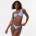 Jack Wills Asymmetric Twist Front Bikini Top Womens - Marina