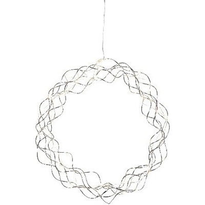 Star trading Závěsný svítící věnec CURLY 30x LED