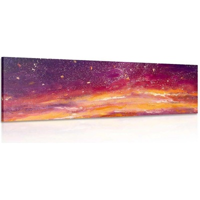 Obraz olejomalba nebes - 120x40