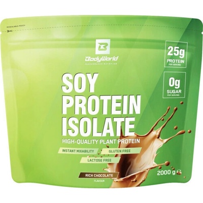 BodyWorld Soy Protein Isolate 2000 g