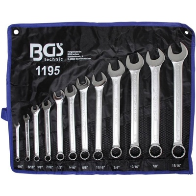 BGS technic Súprava ch kľúčov vidlica-očko 1/4" - 15/16" 12 ks BGS 1195