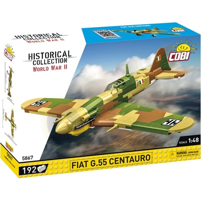 Cobi 5867 II WW Fiat G.55 Centauro, 1:48, 192 kostek