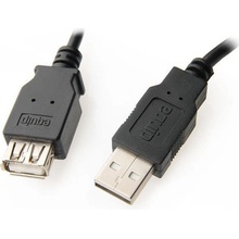 Equip 128852 USB 2.0 prodlužovací AM-AF, 5m, černý