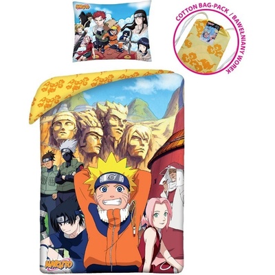 Halantex Bedding Naruto Shippuden Characters NA-3264BL 140x200 70x90