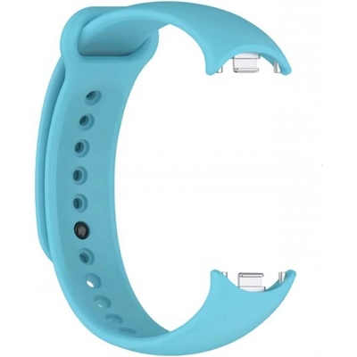 Planet Tech Каишка за Xiaomi Mi Band M8, M9, M10 фитнес гривна, Бледо син (MiBand8-12)