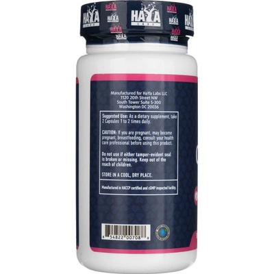 Haya Labs Cordyceps 500 mg 60 rastlinných kapsúl