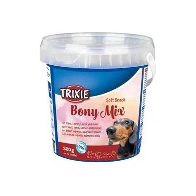 Trixie Soft Snack Bony MIX hovädzie jahňacie losos 500 g