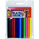 Plasti color PE Voskovky 12 farieb KIN