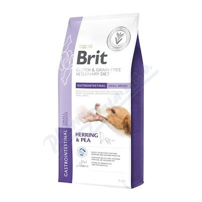 Brit Veterinary Diet Gastrointestinal Small Breed Herring & Pea a Taurine 6 kg