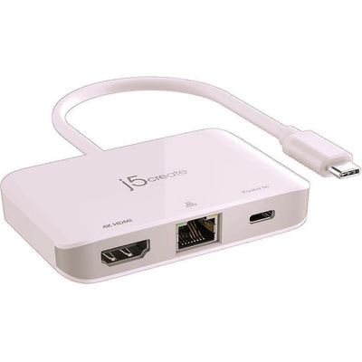j5create JCA351 USB-C® to 4K HDMI Ethernet - Адаптер (JCA351)