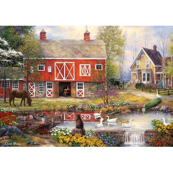 Image 1 of Grafika - Puzzle Pinson: Reflections On Country Living - 1 000 piese