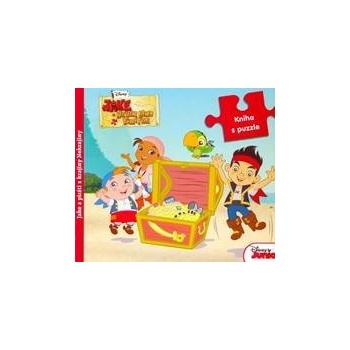 Jake a piráti z krajiny Nekrajiny Kniha s puzzle
