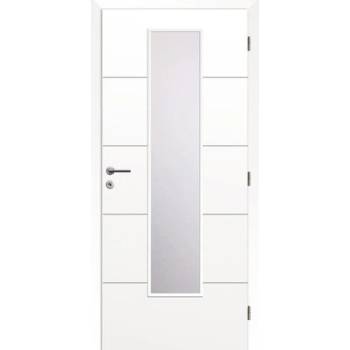 Solodoor Interiérové dvere Snow 8 presklené, 80 P, biela