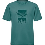 Salewa Мъжка спортна тениска Salewa Eagle 3Cime T-Shirt Sport shirt - Willow - размер 46 (EU) (216-6026-0411)